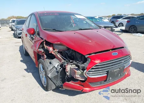 2018 Ford Fiesta Se из США, поврежденный, VIN 3FADP4BJ1JM104740